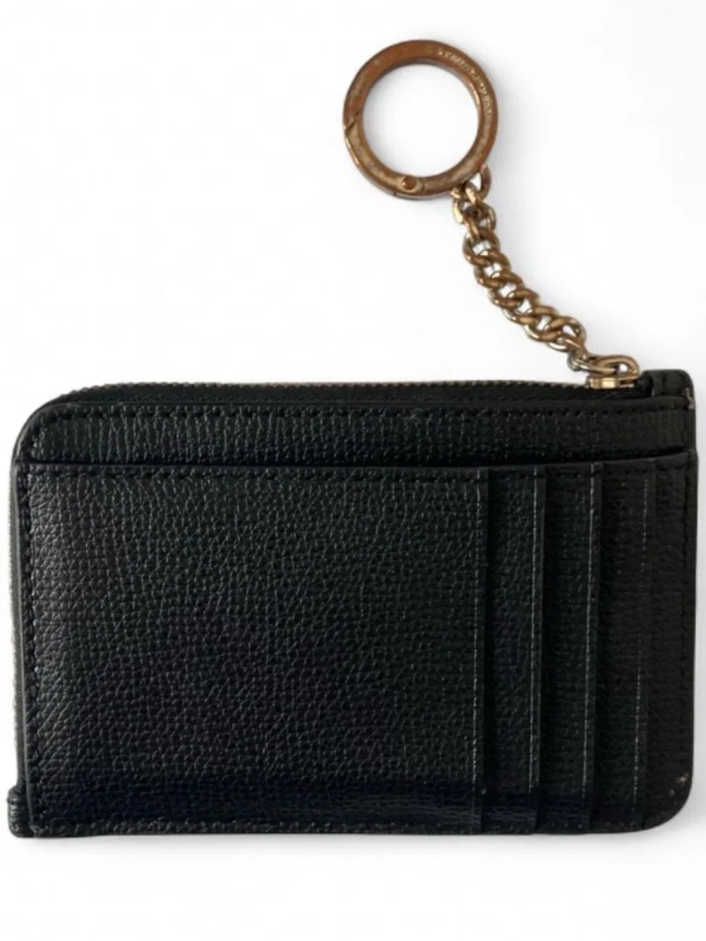 Kate Spade Black Keychain Card Holder
& Coin Purse - Picture 2 of 5